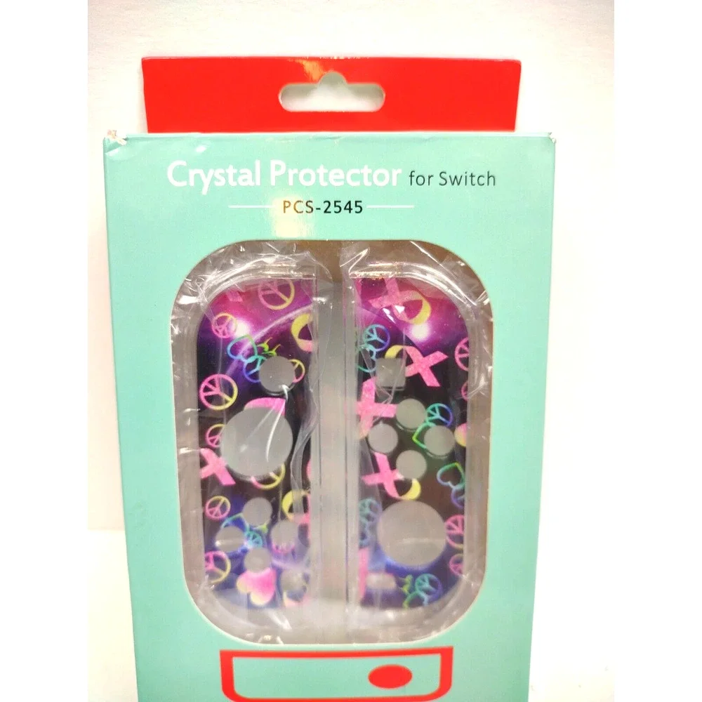 Crystal Clear Blue Case Protector for Switch PCS-2545 Dangan Rompa Bright Colors